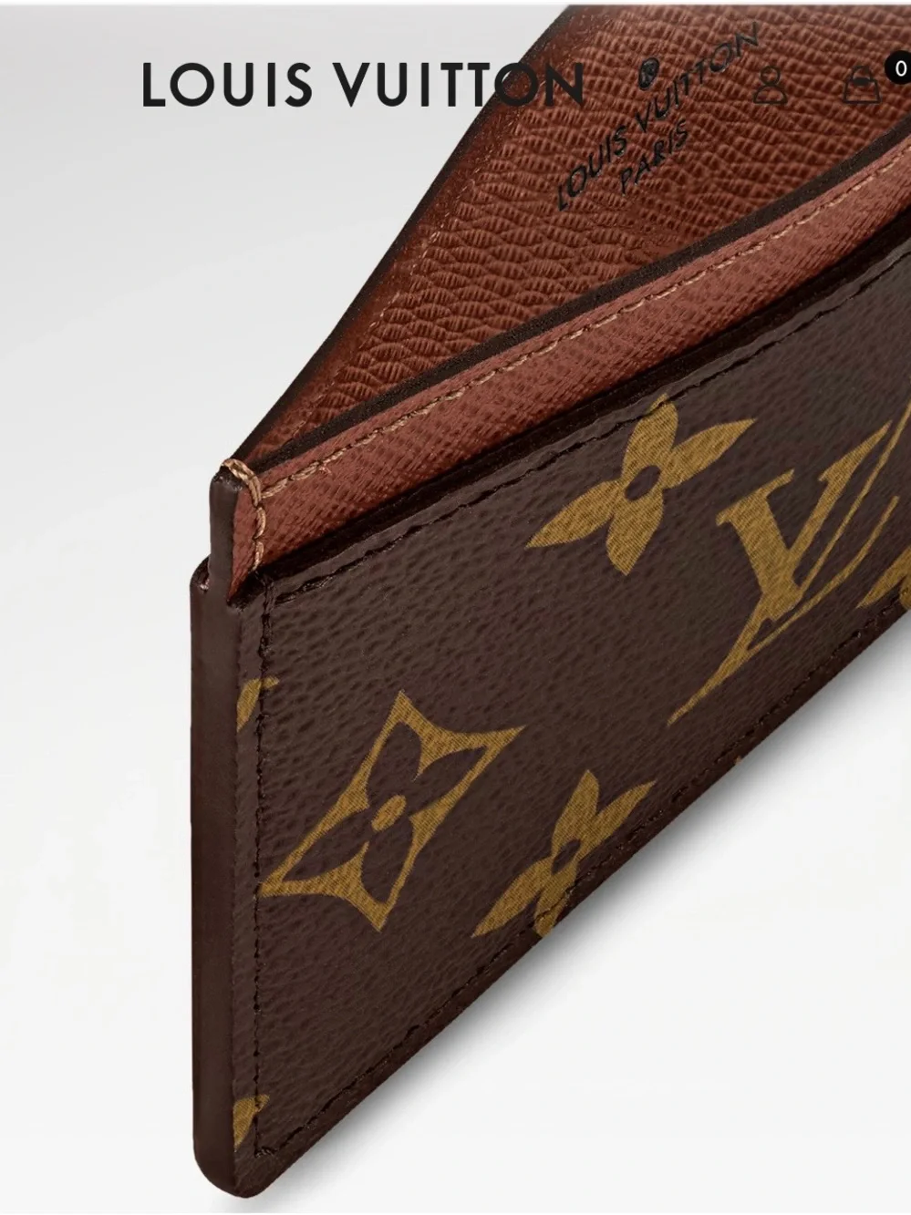 NWT Louis Vuitton Monogram Card Holder M61733 w/ Dust Bag & Tags - Picture 5 of 16
